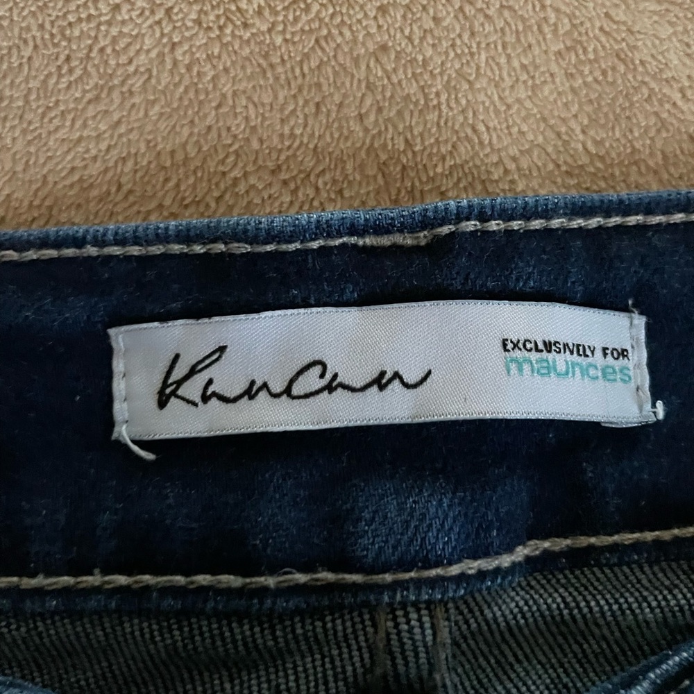 Plus Size KanCan™ High Rise
Dark Button Fly Cropped Jean - Picture 6 of 6